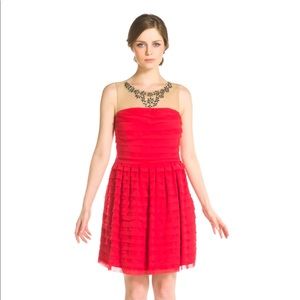 ⬇️PRICE DROP⬇️ Derhy Magenta Ruffled Party Dress